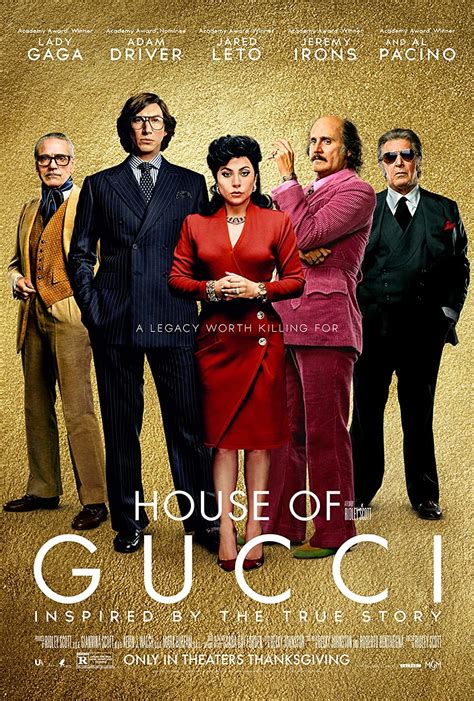 diseñador casa gucci|Película House of Gucci .